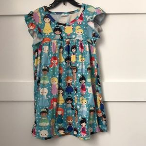 Disney Princesses Dress (7-8T)
